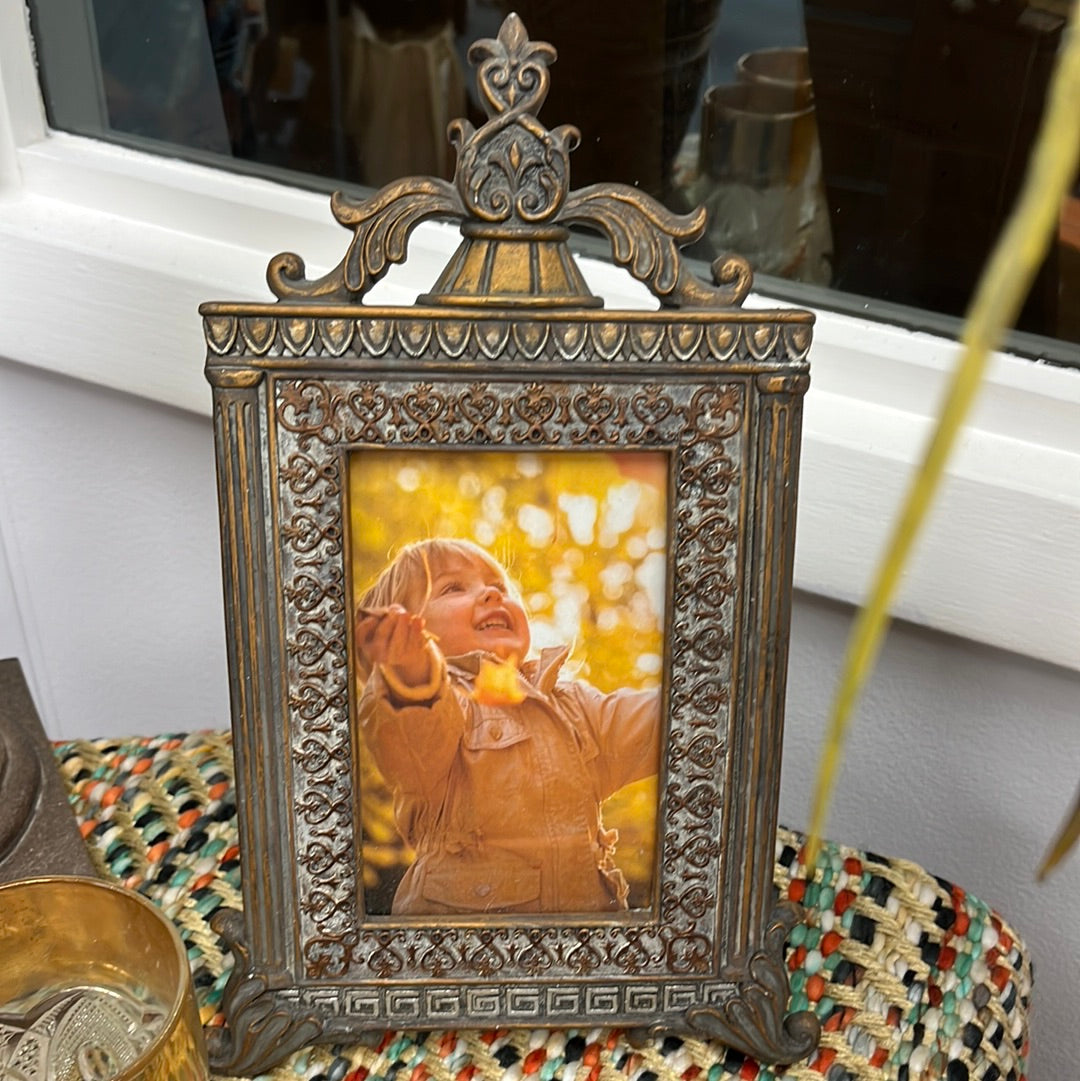 Vintage Bronze Picture Frame
