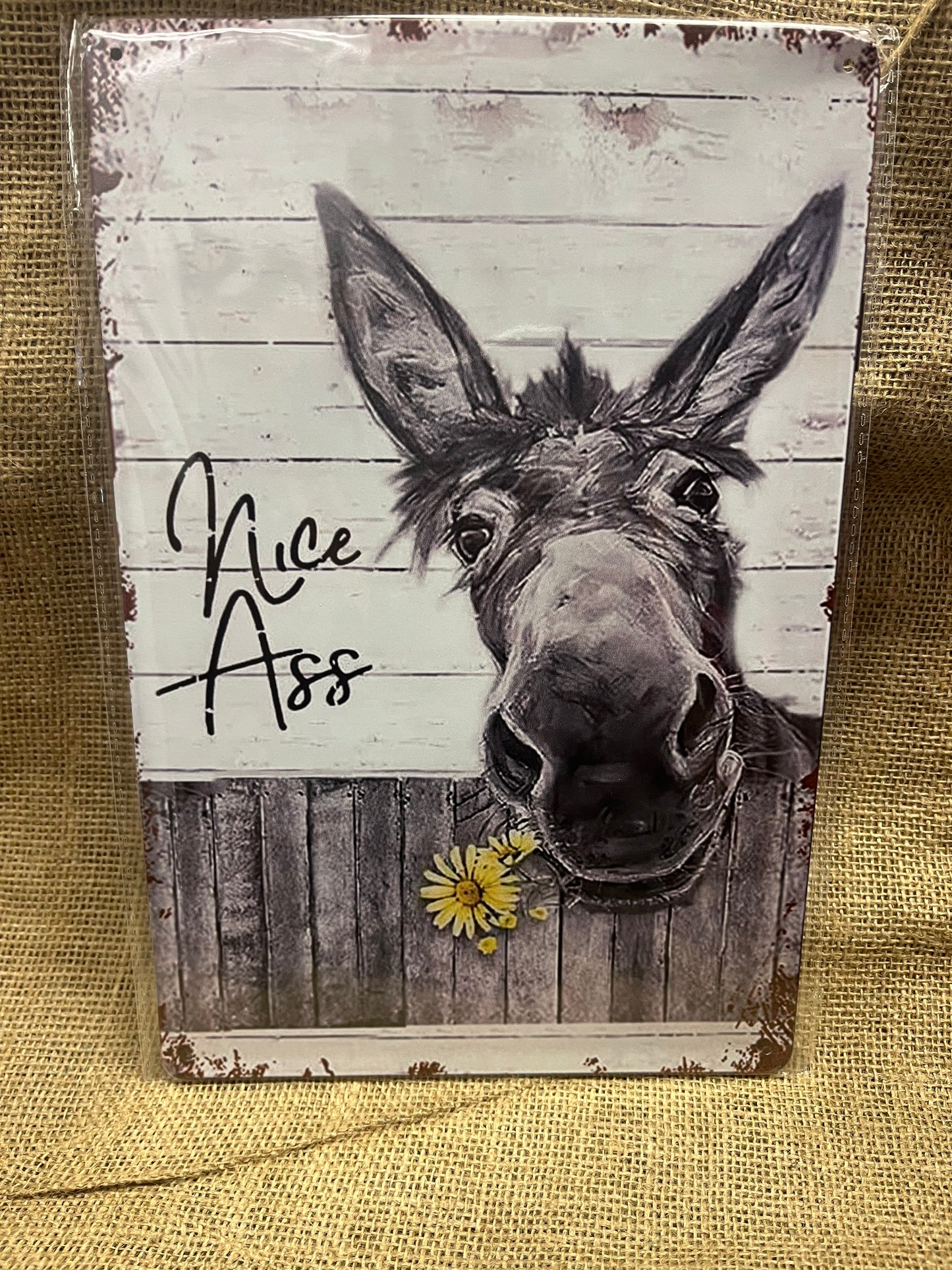 Tin Art: Nice Ass