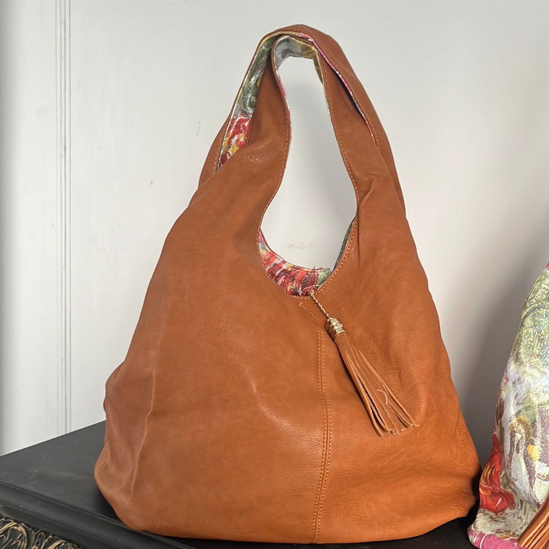 Reversible Hobo Bag