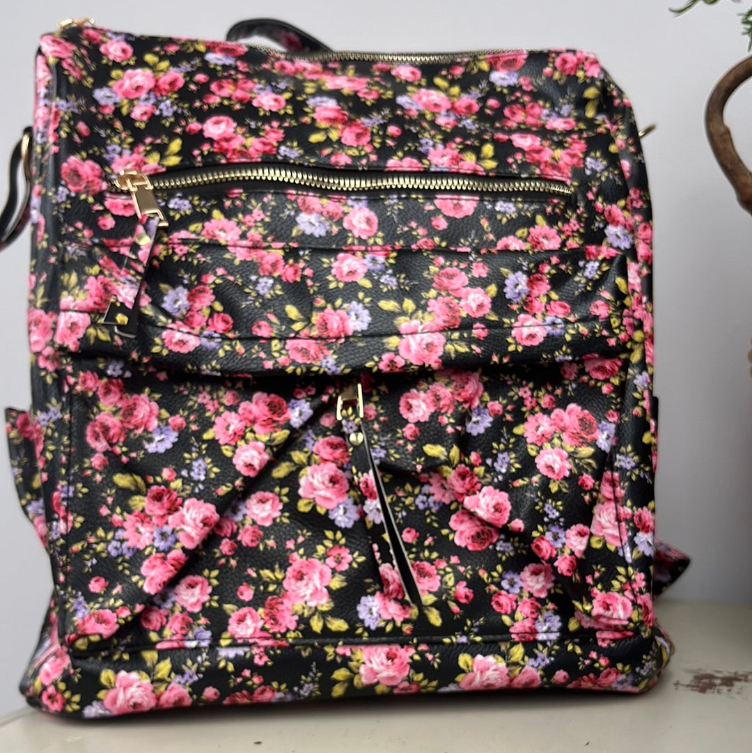 Floral Backpack