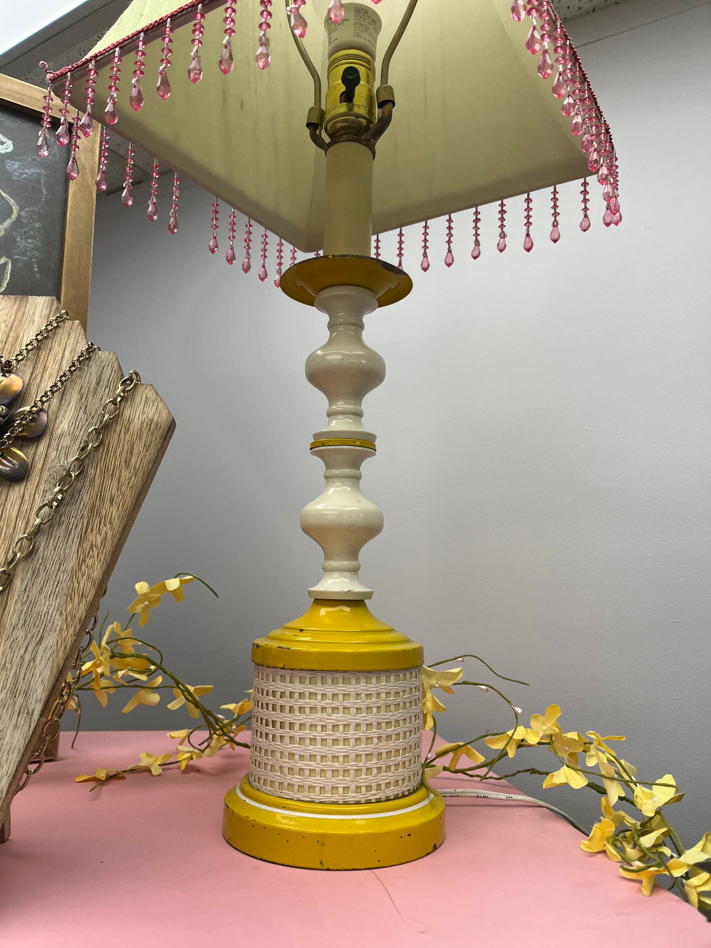Yellow Vintage Lamp