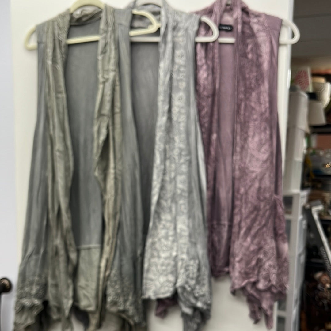 Long Lace Vest
