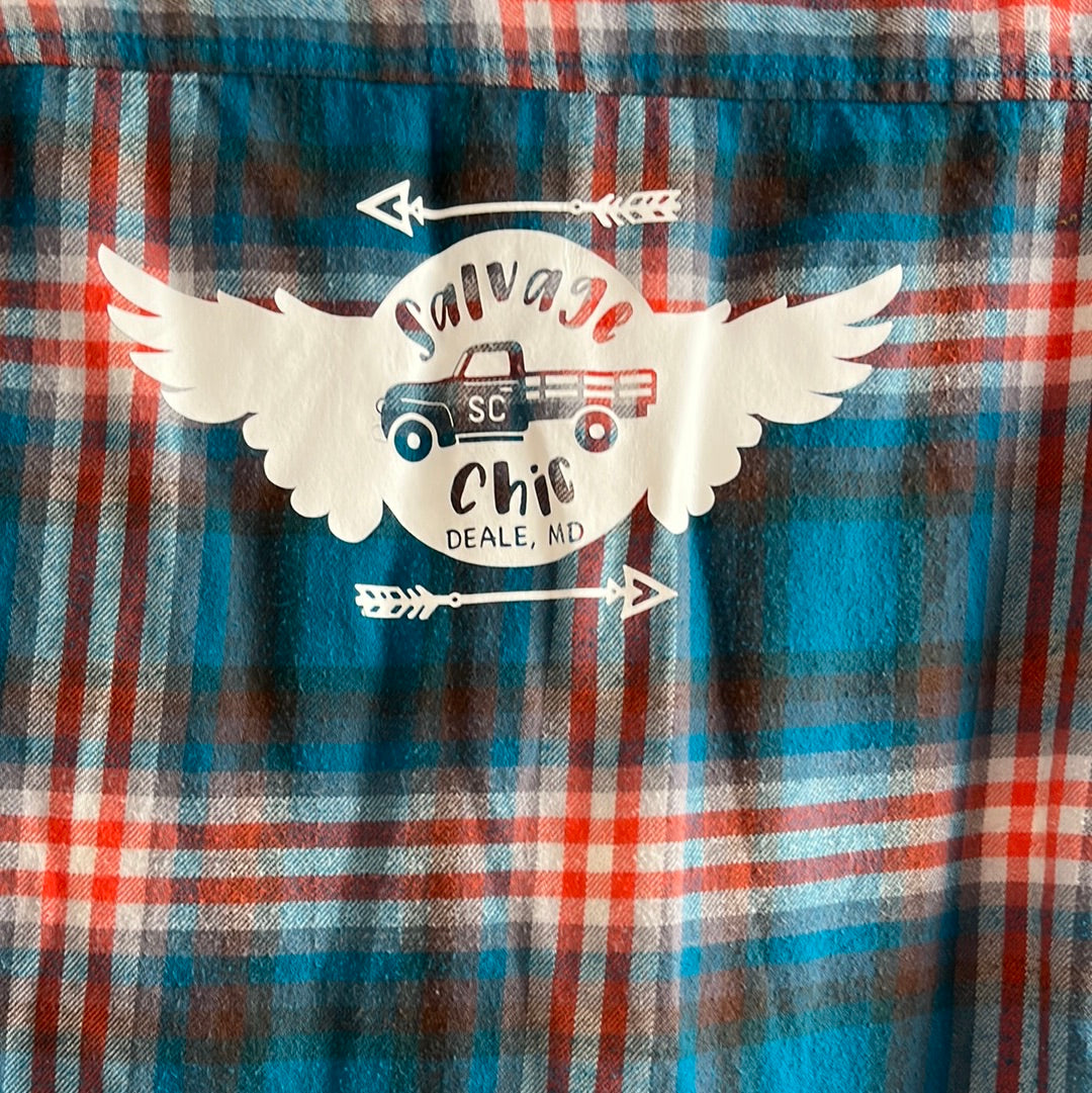 Custom Flannel: Salvage Chic