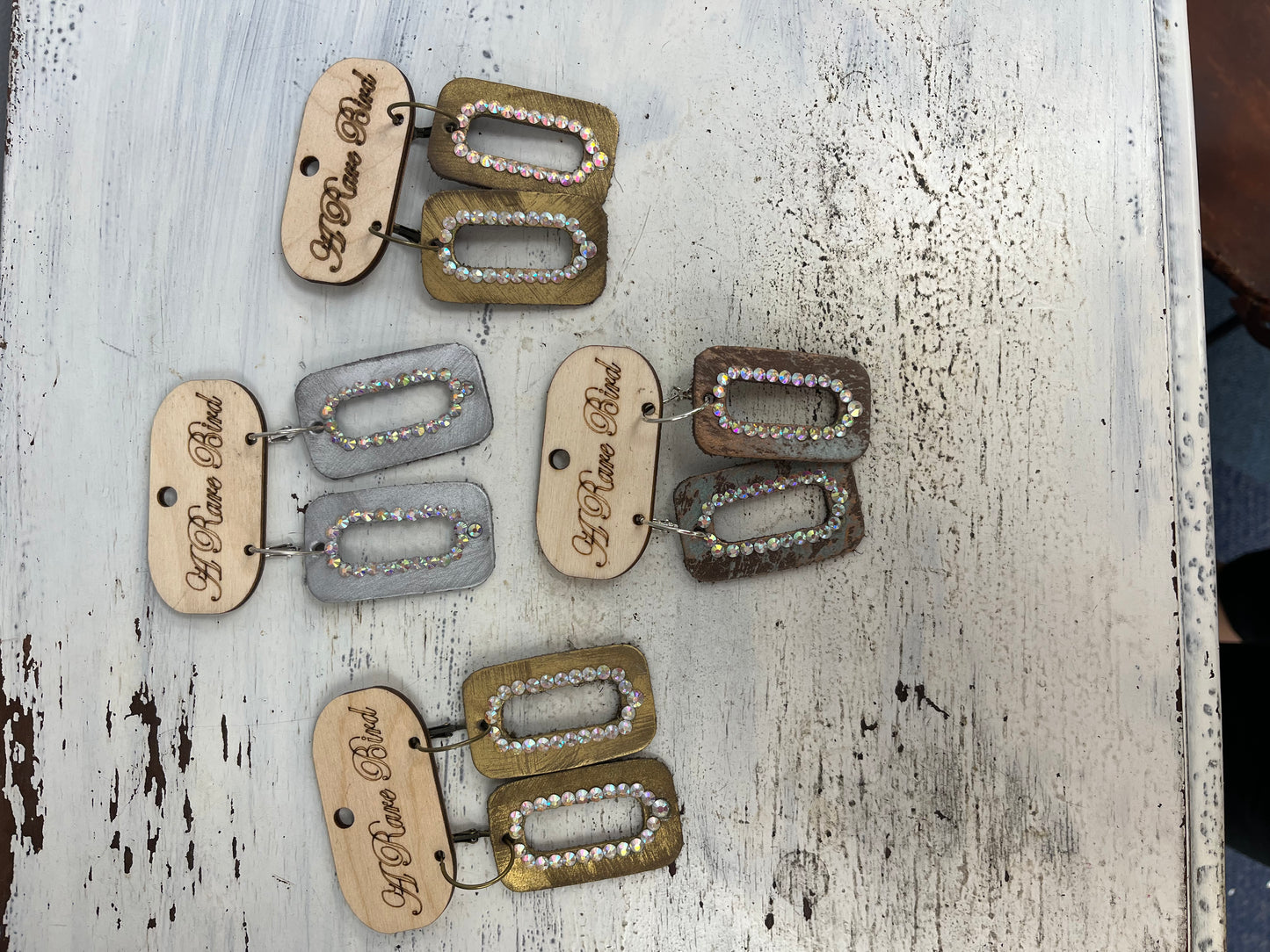 Custom Leather Earrings