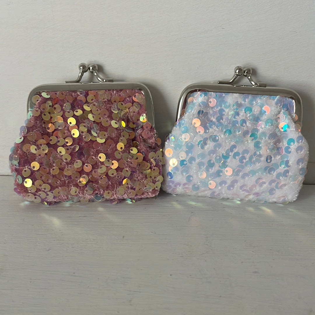 Glitter Change Purse