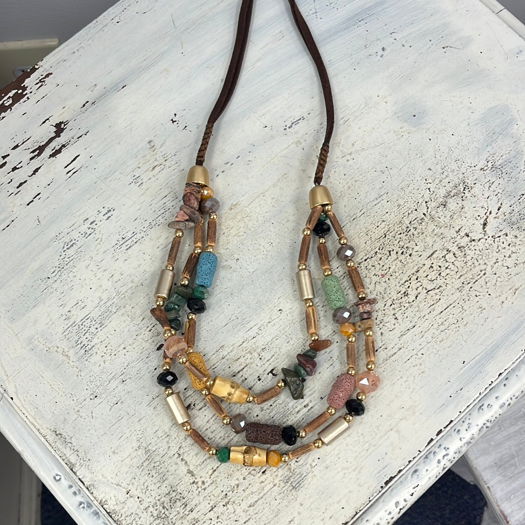 Multi Bead Necklace