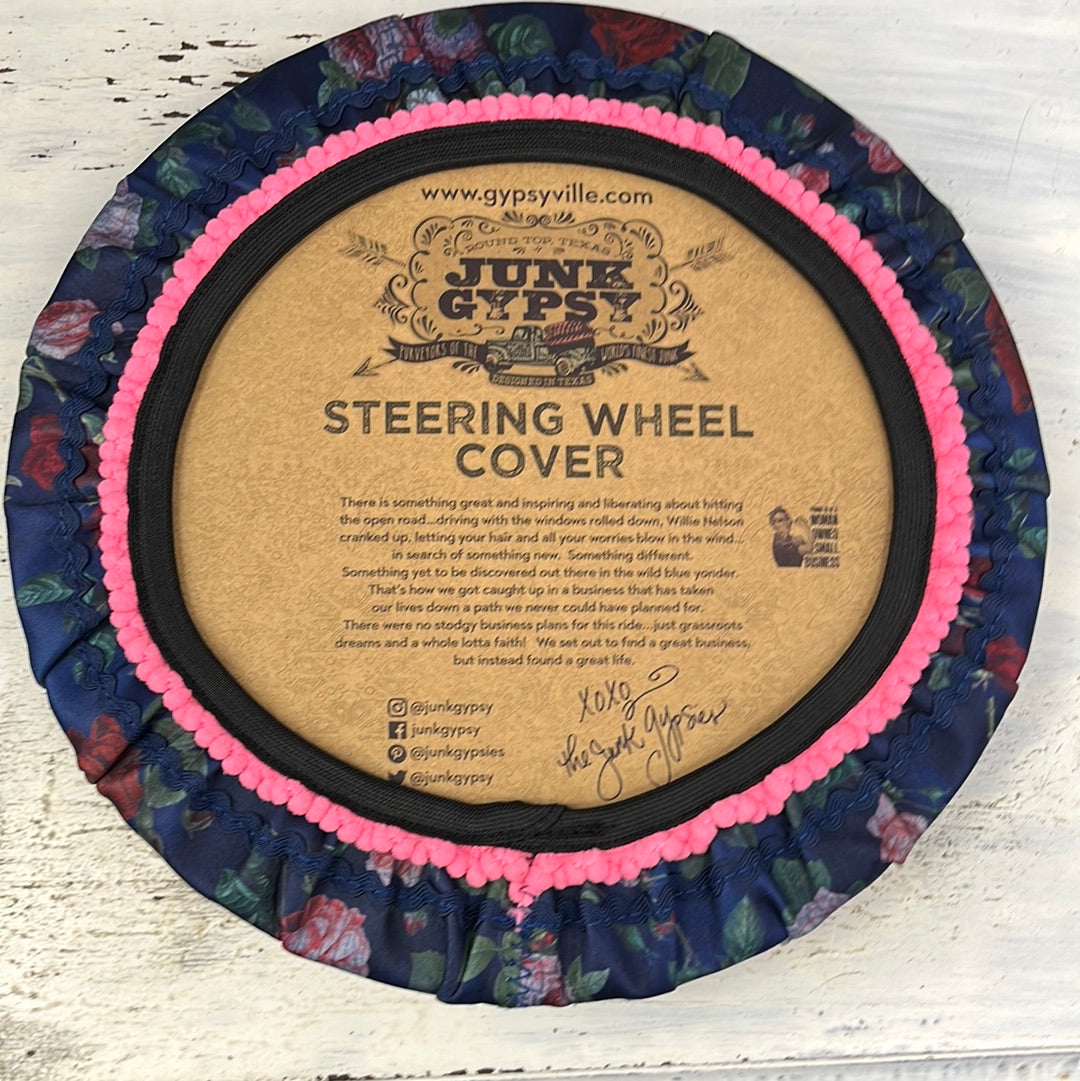 Junk Gypsy Steering Wheel Cover