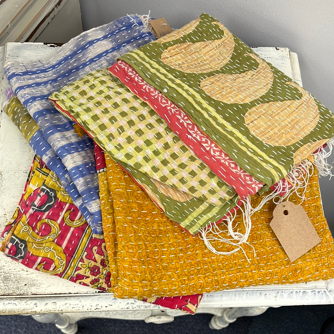 Kantha Scarf