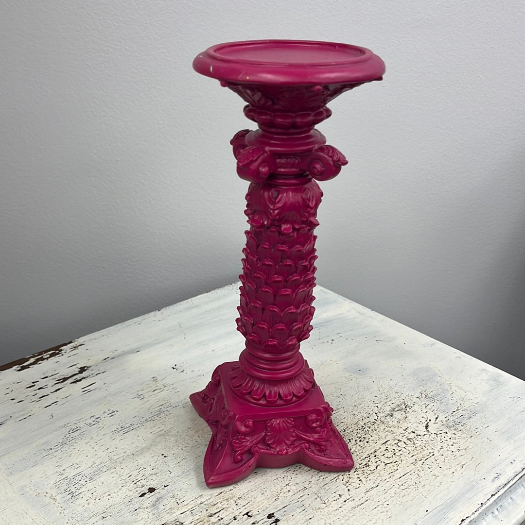 Pink Candle Holder
