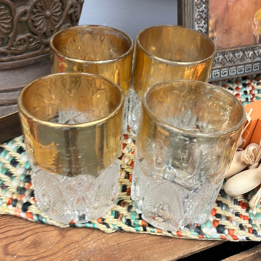 Vintage Crystal Glass Set
