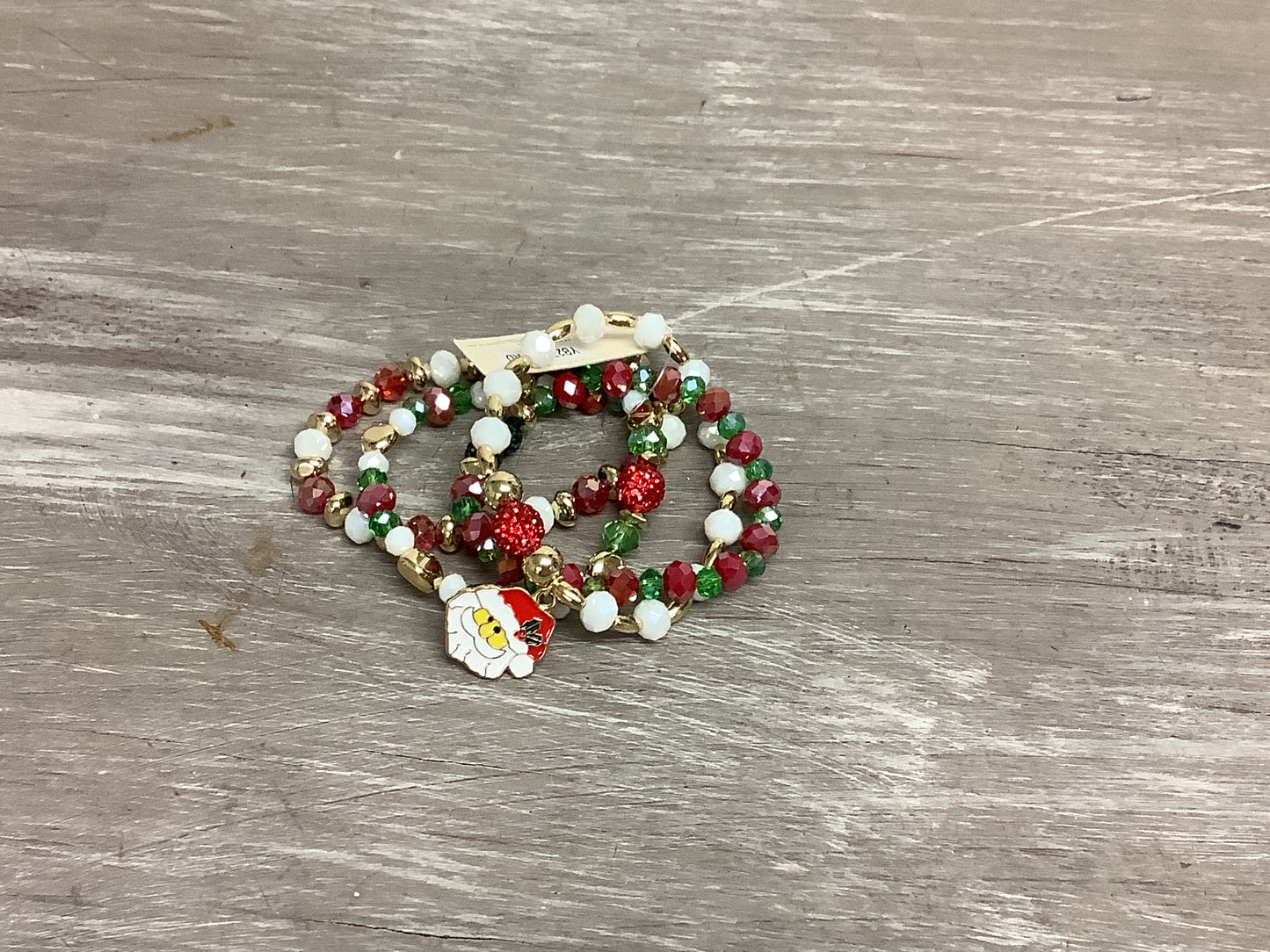 Santa Beaded Bracelet Combo