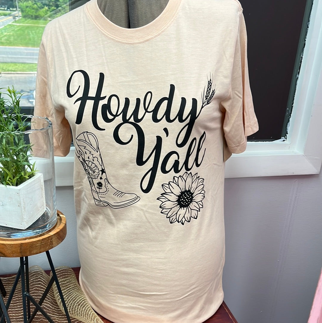 Tee Shirt: Howdy Y’all