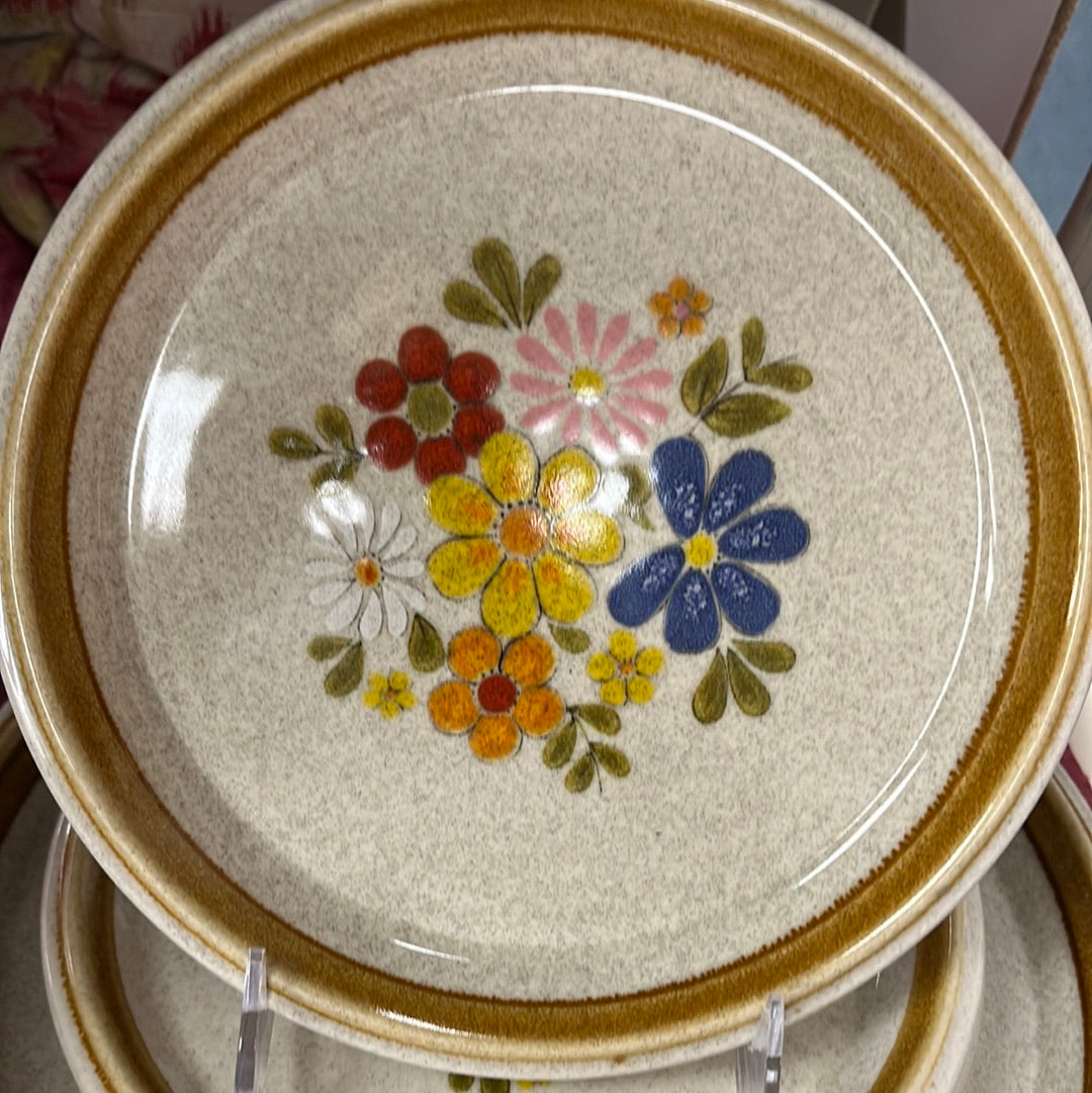Floral Dish Set