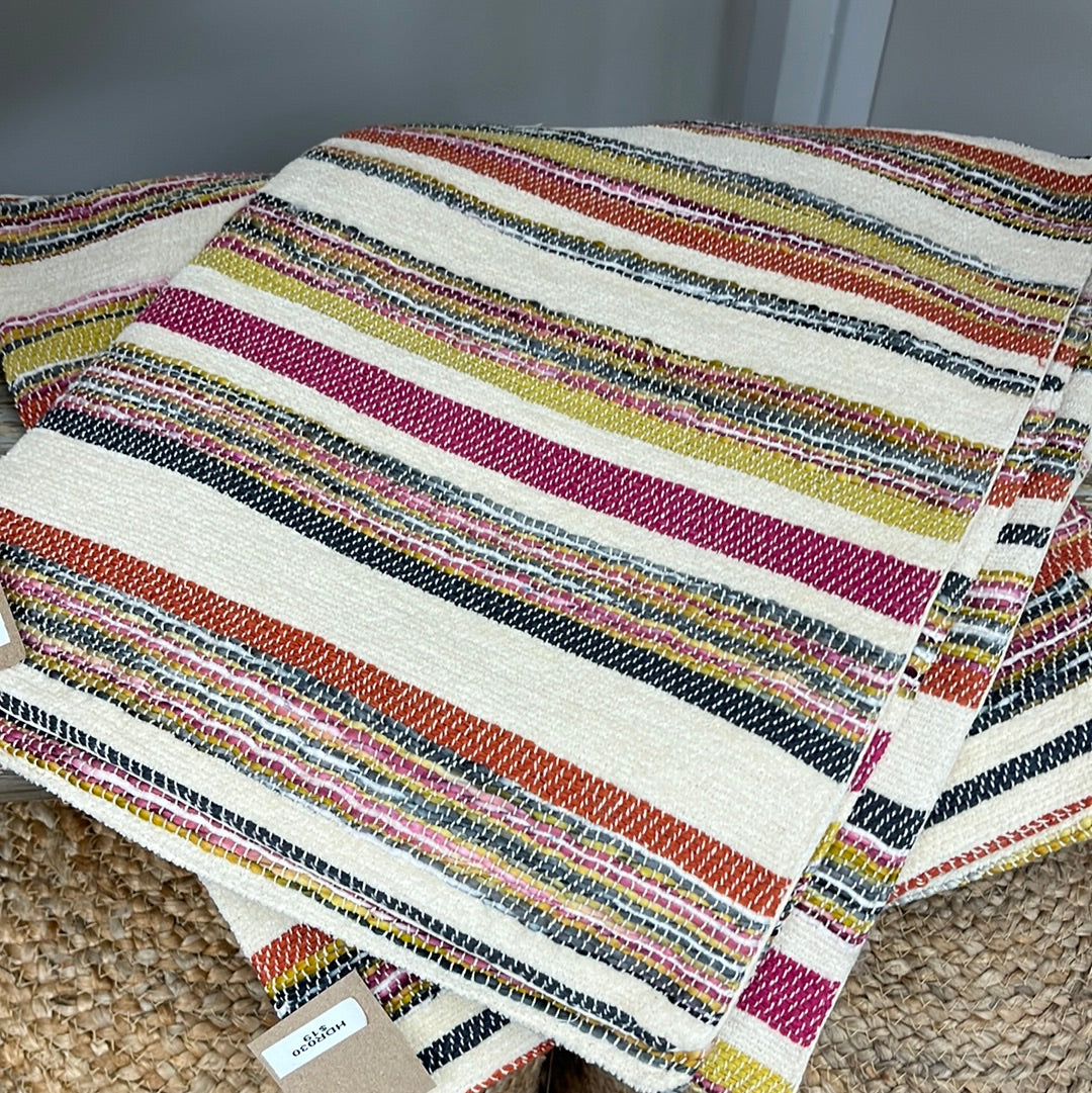 Colorful Striped Placemats