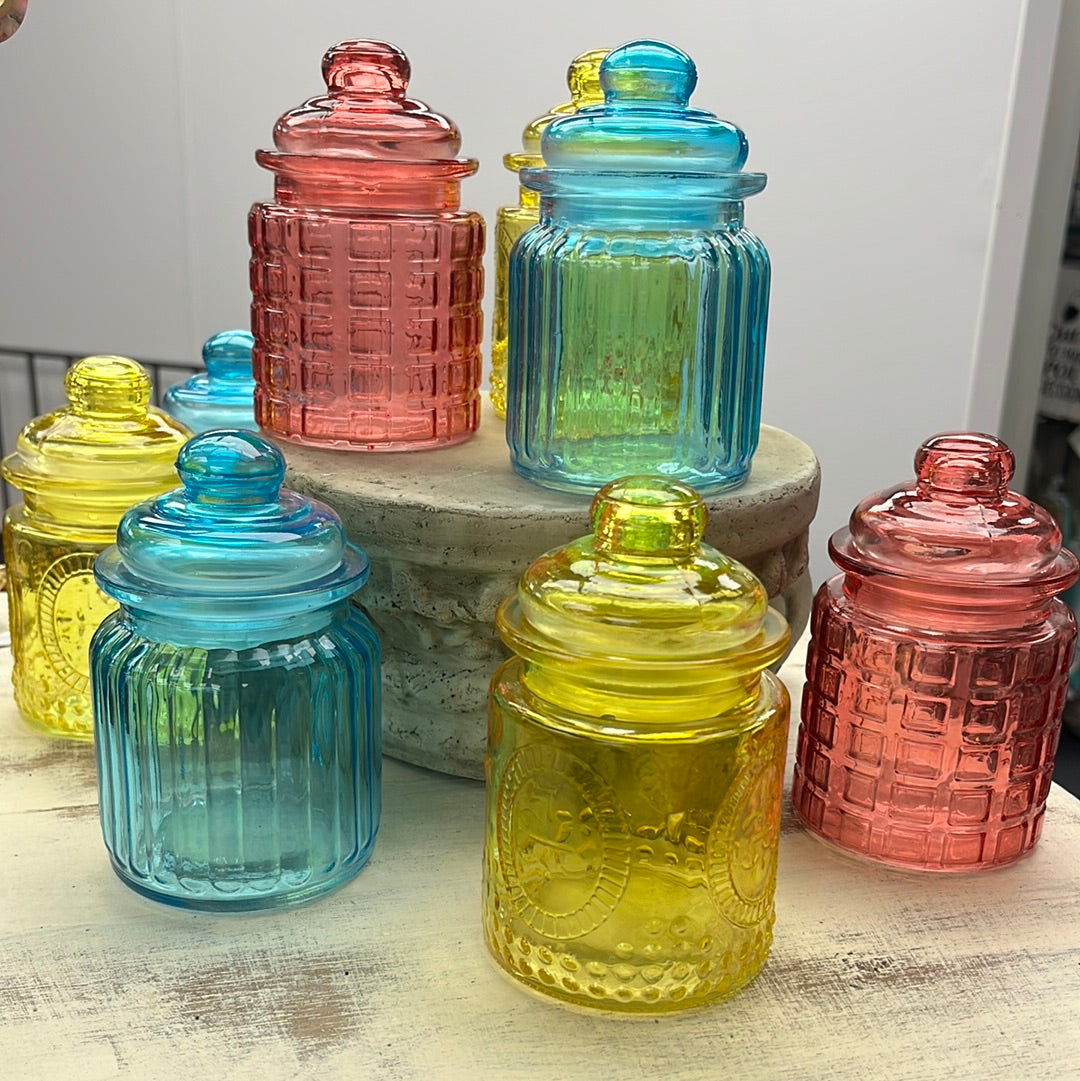 Multi Colored Jars